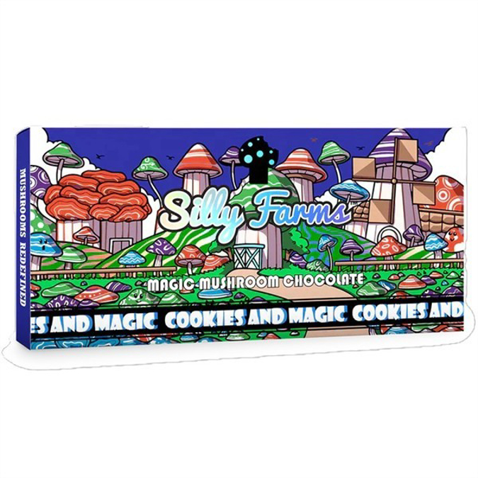 Picture of SILLY FARM MAGIC MUSHROOM CHOCOLATE BAR 7000MG - COOKIES AND MAGIC