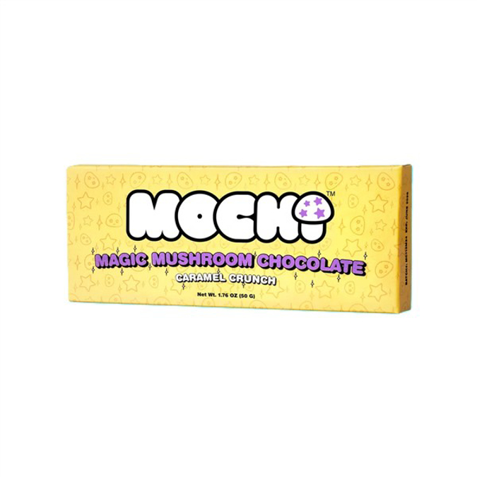 Picture of MOCHI MAGIC MUSHROOM CHOCOLATE 1.94 OZ 55G - CARAMEL CRUNCH