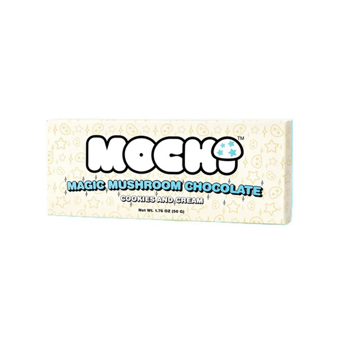 Picture of MOCHI MAGIC MUSHROOM CHOCOLATE 1.94 OZ 55G - COOKIES & CREAM