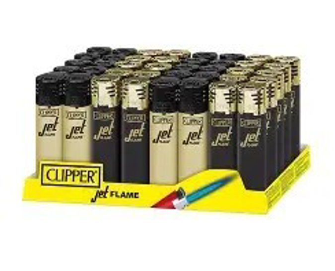 Picture of Clipper JET Lighter Display 48CT- BLACK