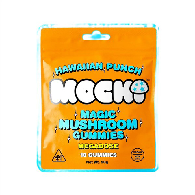 Picture of MOCHI MEGADOSE MAGIC MUSHROOM GUMMIES 40GM 10CT - HAWAIIAN PUNCH