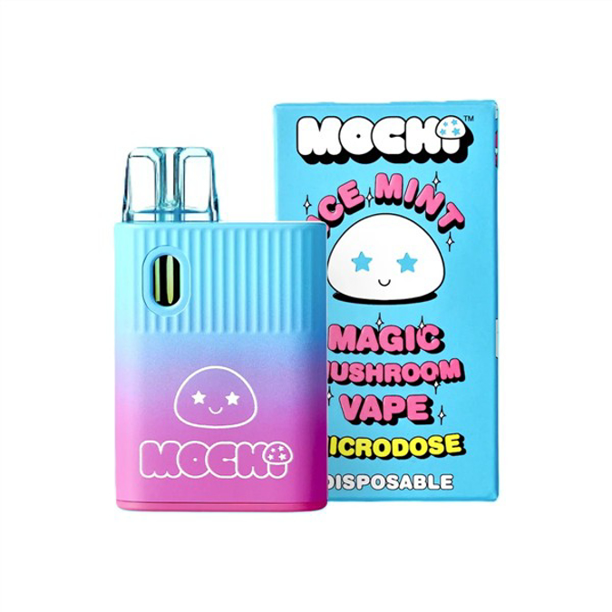 Picture of MOCHI MICRODOSE MAGIC MUSHROOM DISPOSABLE 600 PUFF 2.5ML - ICE MINT