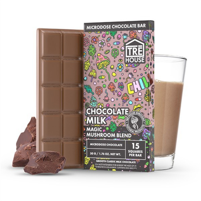 Picture of Tre House Mushroom Chocolate 10ct/bx - Chocolate Crunch