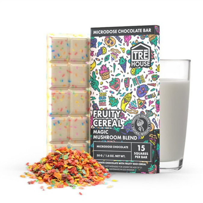 Picture of Tre House Mushroom Chocolate 10ct/bx - Fruity Cereal