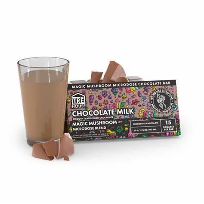 Picture of TRE HOUSE MUSHROOM CHOCOLATE (SINGLE) CHOCOLATE MILK 