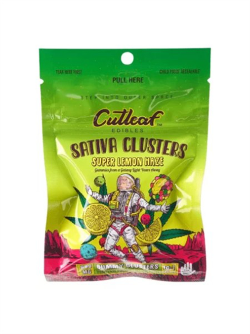 Picture of CUTLEAF CLUSTER GUMMIES 600MG SUPER LEMON HAZE