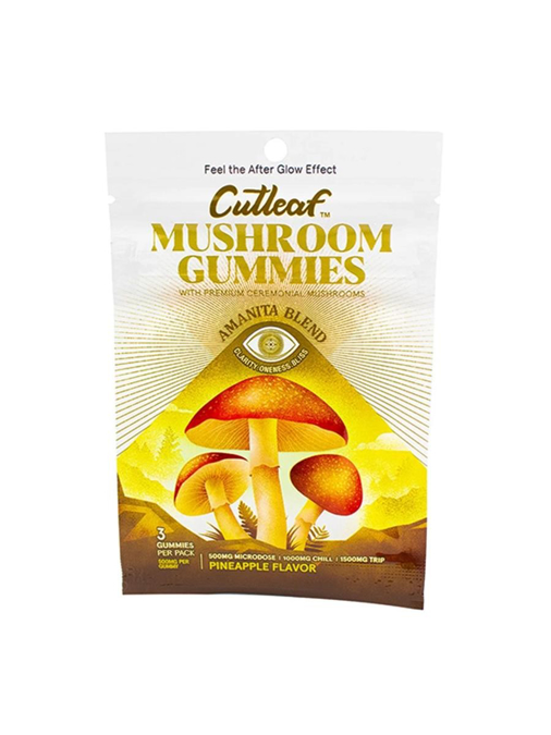 Picture of CUTLEAF GUMMIES MUSHROOM 1500G PINEAPPLE
