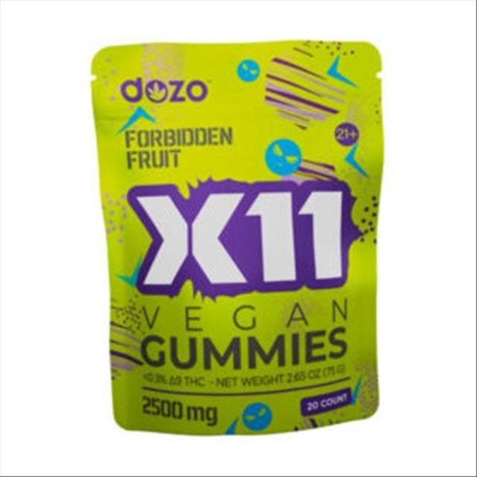 Picture of DOZO PARANOIC X11 GUMMIES 2500mg 20PCS (SINGLE) FORBIDDEN FRUIT