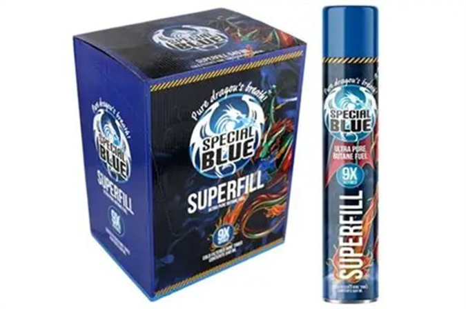 Picture of SPECIAL BLUE ULTRA PURE BUTANE 9X 540ML (SINGLE)