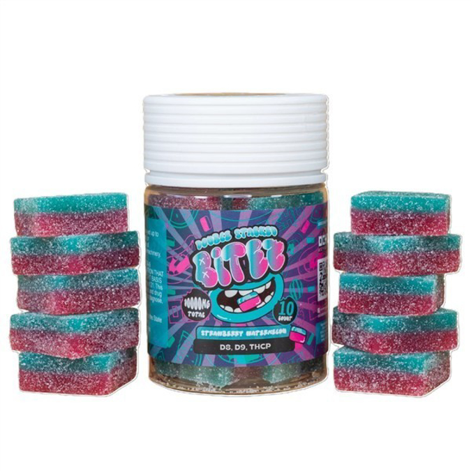 Picture of BITEZ GUMMIES 10GM 10CT/JAR - STRAWBERRY WATERMELON