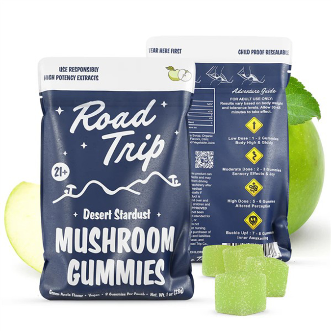 Picture of ROAD TRIP MUSHROOM GUMMIES 2CT 30 IN BOX - WATERMELON