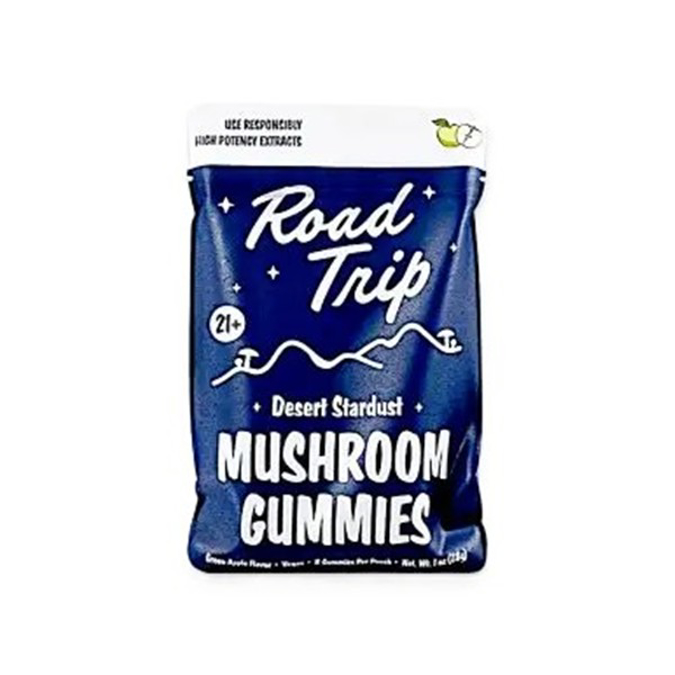 Picture of ROAD TRIP DESERT STARDUST MUSHROOM GUMMIES - GREEN APPLE