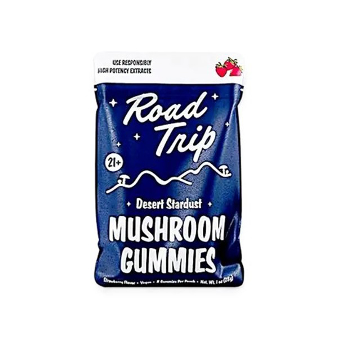 Picture of ROAD TRIP DESERT STARDUST MUSHROOM GUMMIES - STRAWBERRY