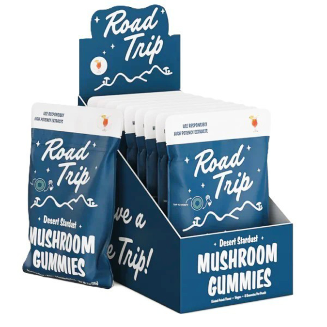 Picture of ROAD TRIP MUSHROOM GUMMIES 28GM 8CT/PACK - SUNSET PUNCH