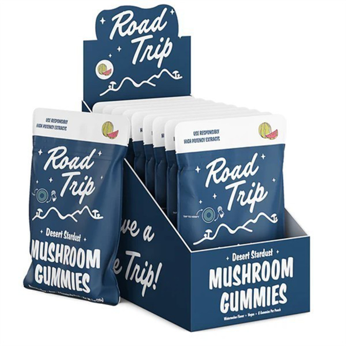 Picture of ROAD TRIP MUSHROOM GUMMIES 28GM 8CT/PACK - WATERMELON