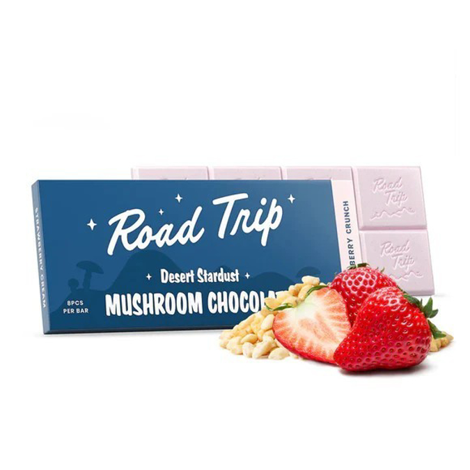 Picture of ROAD TRIP CHOCOLATE 48GM 8CT/BAR -STRAWBERRY PUNCH