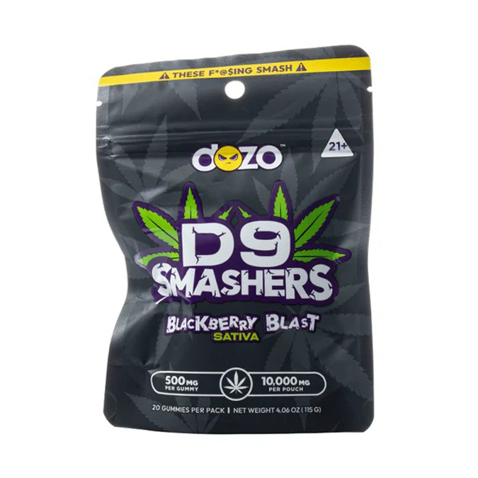 Picture of Dozo Gummies D9 Smashers 500gm (Single) - Blackberry Blast