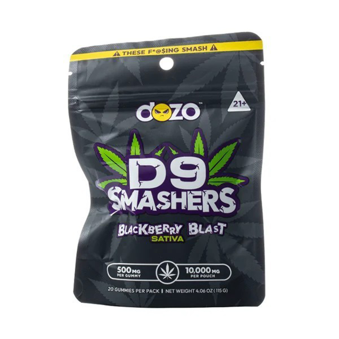 Picture of DOZO GUMMIES D9 SMASHERS 500GM (SINGLE) - BLACKBERRY BLAST