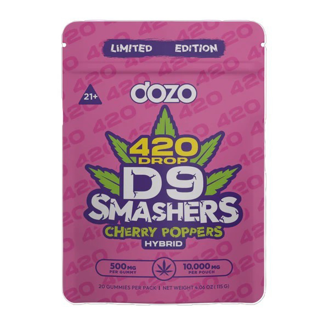 Picture of Dozo Gummies D9 Smashers 500gm - CHERRY POPPERS