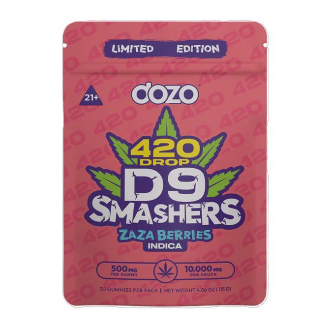Picture of Dozo Gummies D9 Smashers 500gm - ZAZA BERRIES