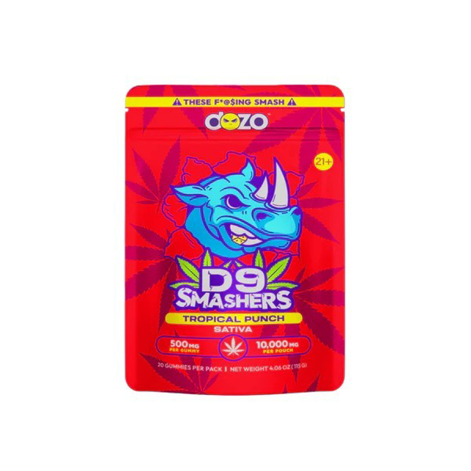Picture of Dozo Gummies D9 Smashers 500gm (Single) - Tropical Punch