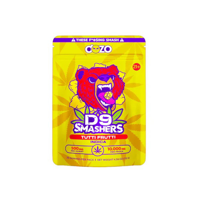 Picture of Dozo Gummies D9 Smashers 500gm (Single) - Tutti Frutti