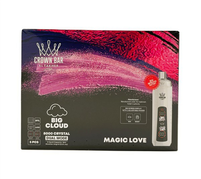 Picture of Alfakar Crown Bar 8000 Pro 5ct - Magic love