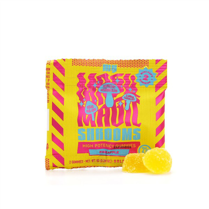 Picture of MY MAGIC MUSHROOM MINI GUMMIES 2CT 30CT/PACK - PINEAPPLE