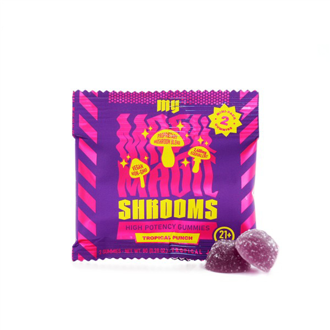 Picture of MY MAGIC MUSHROOM MINI GUMMIES 2CT 30CT/PACK - TROPICAL PUNCH