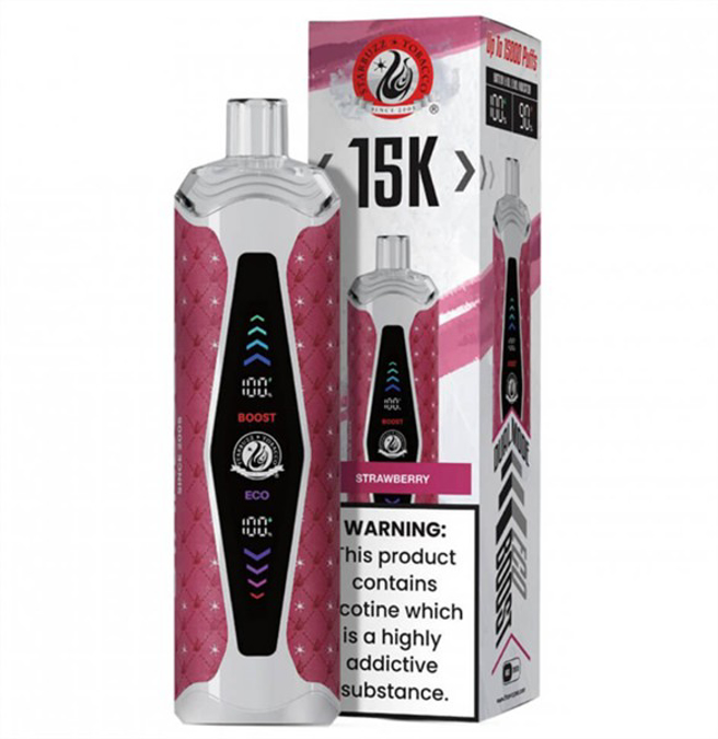Picture of Starbuzz Disposable 15,000 Puffs 5ct - Strawberry