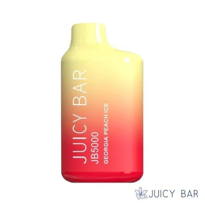 Picture of JUICYBAR DISPOSABLE 5000 PUFFS 10CT/BX - GEORGIA PEACH ICE
