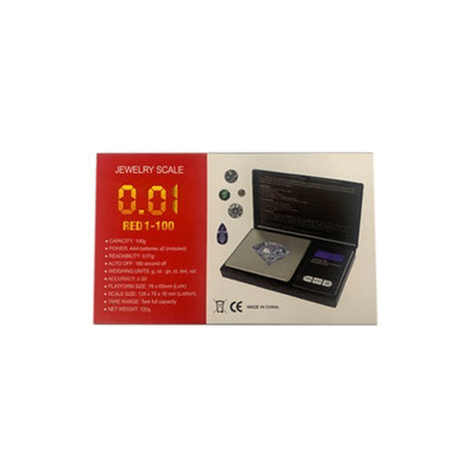 Picture of SCALE RED 1 -100