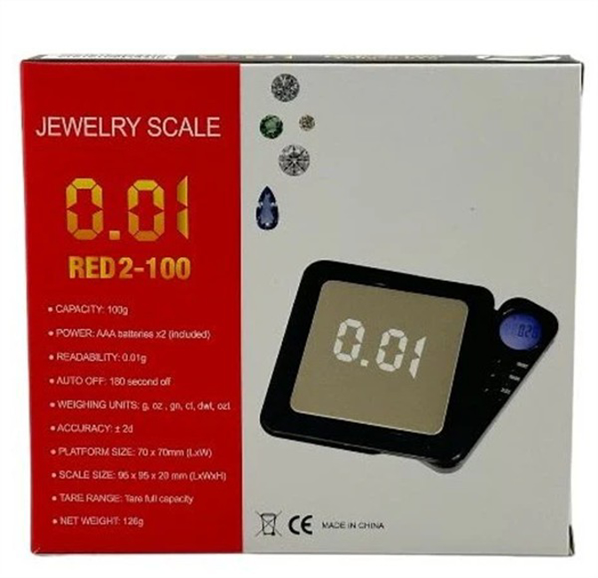 Picture of SCALE RED 2-100