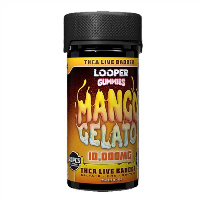 Picture of LOOPER GUMMIES JAR 10,000MG 20CT - MANGO GELATO
