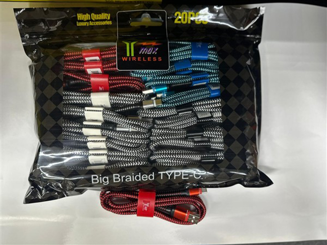 Picture of Y Max Charger USB To Type C 20ct