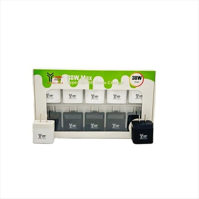 Picture of DUAL HOME CHARGER USB+C 38W MAX 20CT