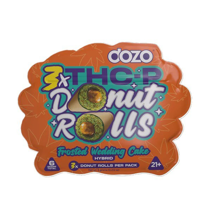 Picture of Dozo Donut Pre-roll 2GM 3CT/PACK - FROSTED WEEDDING CAKE 
