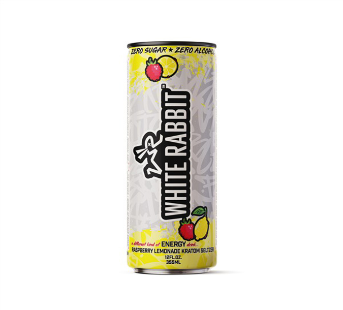 Picture of WHITE RABBIT KRATON DRINK ENERGY RASPBERRY LEMONADE