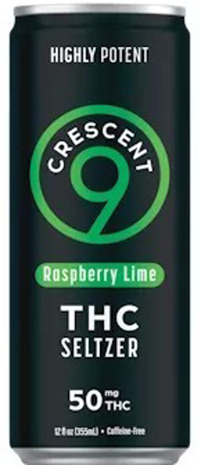 Picture of CRESCENT 9 D9 DRINK 50MG 4CT - RASPBERRY LIME
