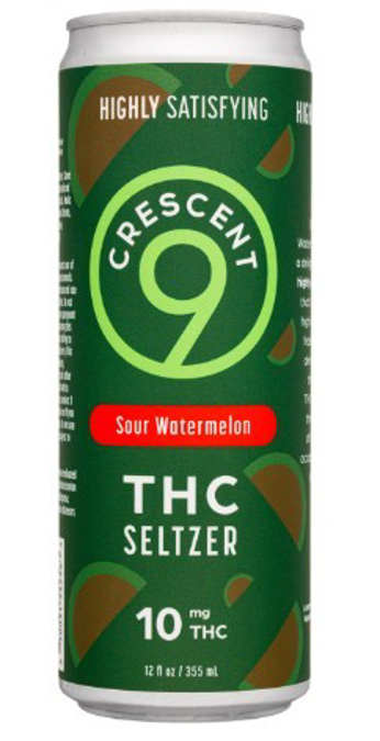 Picture of CRESCENT 9 D9 DRINK 10MG 4CT - SOUR WATERMELON