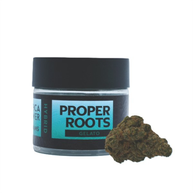 Picture of PROPER ROOTS PREMIUM FLOWER THCA 3.5 GRAMS - GELATO