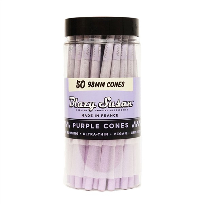 Picture of BLAZY SUSAN PURLE 98MM CONES 50 CT