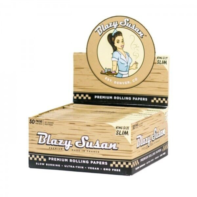 Picture of BLAZY SUSAN PREMIUM ROLLING PAPER KING SIZE SLIM