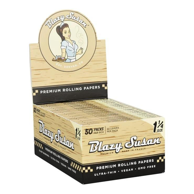 Picture of BLAZY SUSAN PREMIUM ROLLING PAPER 1 1/4 50CT