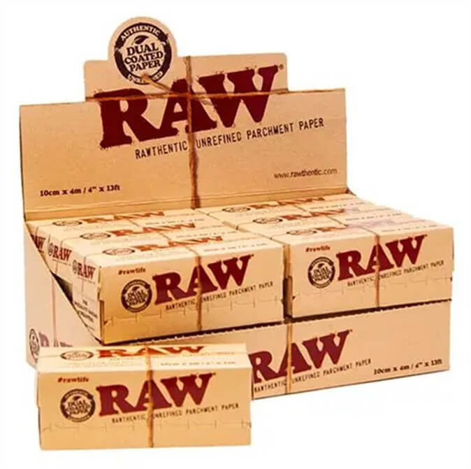 Picture of RAW Classic Parchment Paper 100mm x 4m 12CT BX