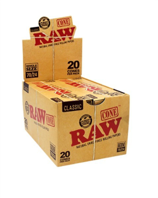 Picture of RAW CONES CLASSIC SINGLE SIZE 70 24 20PK 12CT
