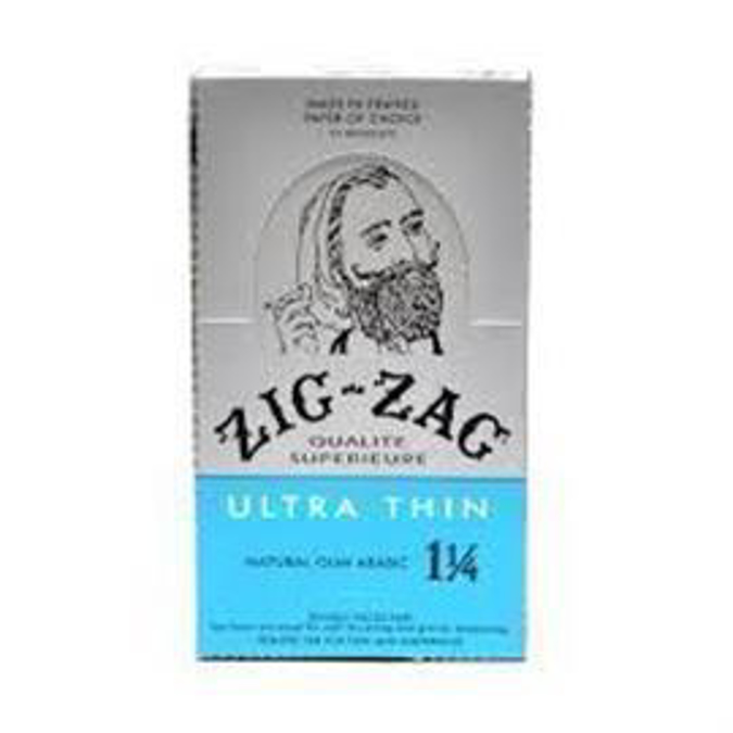Picture of ZIG ZAG BLUE ULTRA THIN CIGARETTE PAPER 1 1-4