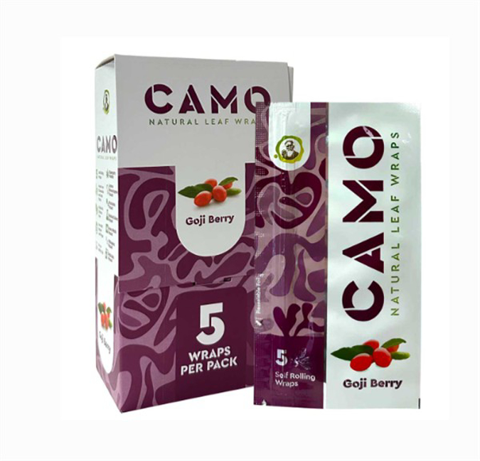 Picture of CAMO NATURAL LEAF WRAPS 25/PK - GOJI BERRY