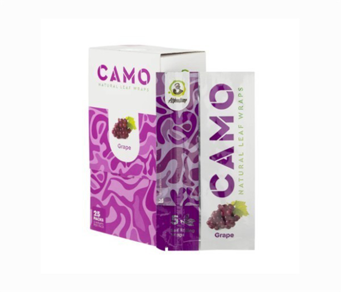 Picture of CAMO NATURAL LEAF WRAPS 25/PK - GRAPE