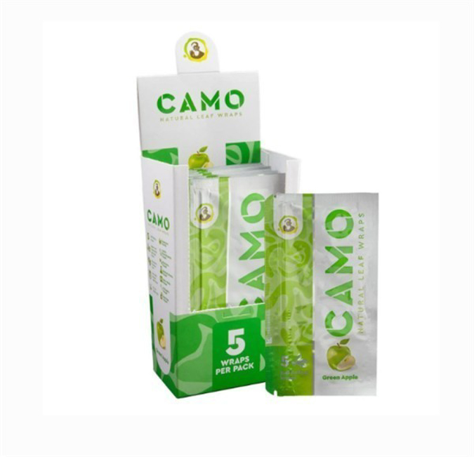 Picture of Camo Natural Leaf Wraps 25/pk - Green Apple
